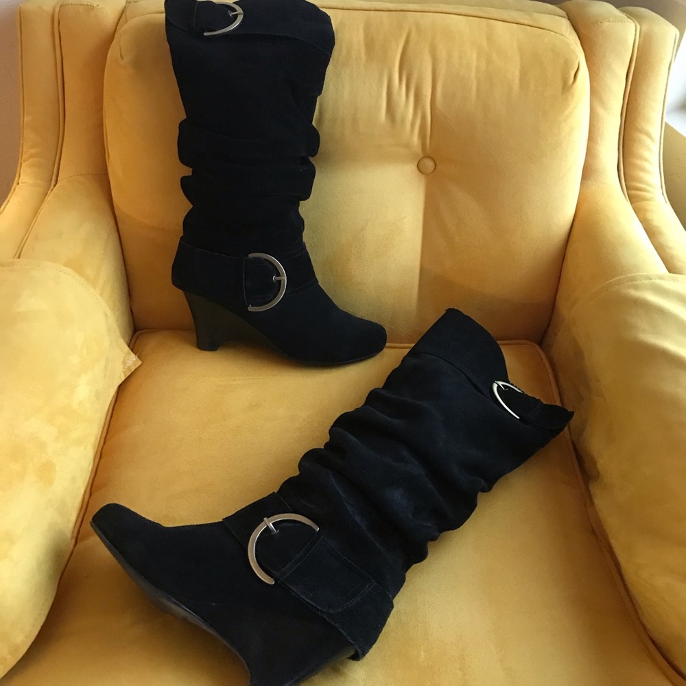 Naughty Monkey Suade Boots